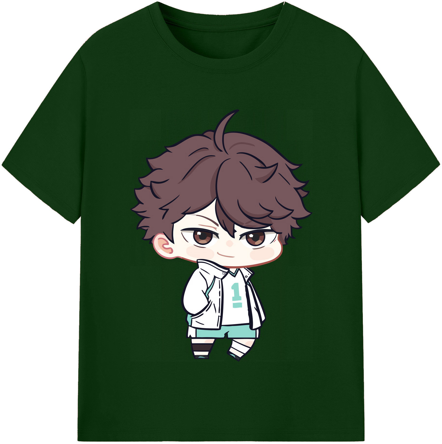 （画像用） ハイキュー!! Haikyu!! 綿100％半袖Tシャツ（フロントプリント）